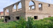 For sale two-story semi-built building in Hatsavan village