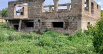 For sale two-story semi-built building in Hatsavan village